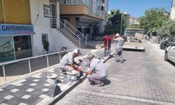 Kuşadası’nda eskiyen yollar yenileniyor