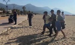Kuşadası’nda plaj faresi kıskıvrak yakalandı