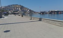 Kuşadası'nda sıcak hava kavuruyor