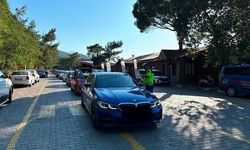 Milli Park çıkışında Jandarmadan sıkı denetim