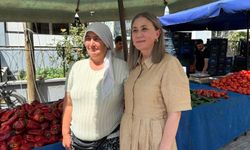 Nazilli'de devlet ana sevgisi: Kaymakan Kan, Perşembe Pazarı'nı gezdi