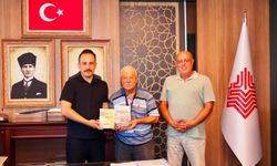 Tarihçi Ökçesiz'den Vakıflar Bölge Müdürü Vural'a ziyaret