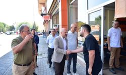 Vali Varol, Toptan Gıdacılar Çarşısı’nda esnaf ve vatandaşlarla buluştu