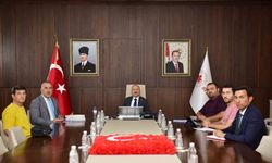 Vali Varol, yeni stadyumun yapım süreci hakkında bilgi aldı