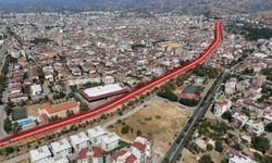 Nazilli Belediyesinden uçak pisti gibi yol