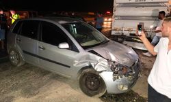 Nazilli’de gece yarısı kaza: Park halindeki otomobile çarptı