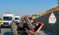 Aydın’da tırla traktör çarpıştı: 1 ölü, 2 yaralı
