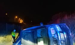 Aydın’da korkutan kaza: Otomobil devrildi ekipler zamanla yarıştı