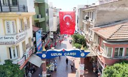 Nazilli Belediyesi ilçeyi Türk bayrakları ile donatıyor