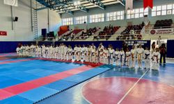 Germencik’te karate heyecanı: 250 sporcu mücadele etti
