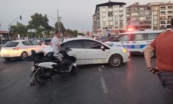 Aydın’da otomobille motosiklet çarpıştı; 1 yaralı