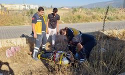 Kontrolü kaybeden sürücü ölümden döndü: Nazilli’de motosiklet kazası: 1 yaralı