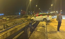 Gece yarısı korkunç kaza; 1 ölü, 7 yaralı