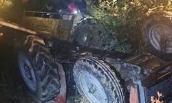 Kahreden kaza: Traktör sürücüsü hayatını kaybetti