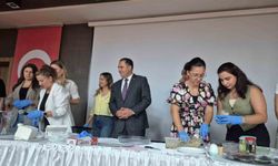 Aydın’da şekersiz lezzetler için mutfağa girdiler