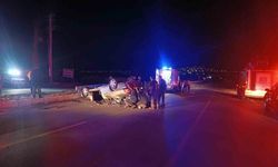 Kuyucak'ta feci kaza: Otomobil devrildi, 3 yaralı