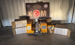 Aydın’da büyük operasyon: 490 litre alkol ve yüzbinlerce makaron