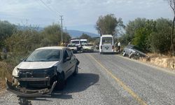 Bozdoğan’da zincirleme trafik kazası: 2 yaralı