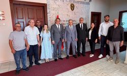 CHP Aydın heyetinden Kaymakam Keklik’e ziyaret