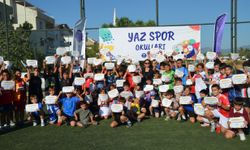 Didim Belediyesi'nin yaz spor okullarının kapanışı yapıldı