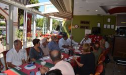 Didim Saadet partisi basınla buluşmalarını sürdürdü