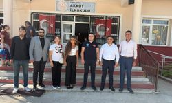 Didim Ülkü Ocakları’ndan Eğitime anlamlı destek: Köy okullarındaki miniklere okul çantası hediye edildi