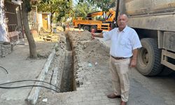 İncirliova’da elektrik direkleri kaldırılıyor, kablolar yer altına alınıyor