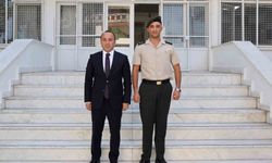 Kaymakam Erdoğan, Çınar’a yeni görevinde başarı diledi