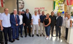 Kaymakam Keklik’ten CHP İlçe Başkanlığı’na iade-i ziyaret