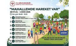 Didim Sağlık Müdürlüğünden “Mahallemde Hareket var” projesi