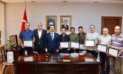 Koçarlı Kaymakamı Taşkın, 25 yıllık esnaflarla bir araya geldi