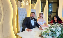 Nazilli’de aşk düğünle taçlandı: Ahmet ve Aleyna dünyaevine girdi