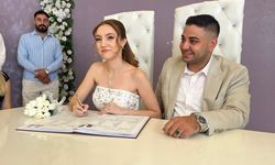 Nazilli’de genç çiftin mutlu günü! Beyzanur ve Ersin hayatlarını birleştirdi