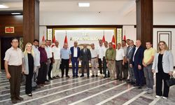 Nazilli’nin tarihi gündeme getirildi : Muhtar Küçük, Vali Varol’a projeyi sundu