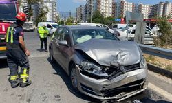 Aydın’da iki otomobil birbirine girdi: 1’i bebek 4 yaralı