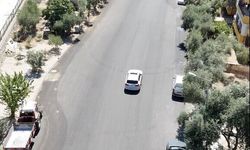 Başkan Tetik yeni asfaltı direksiyon başında test etti