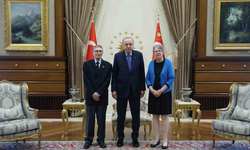 Cumhurbaşkanı Erdoğan, Aziz Sancar ve eşini kabul etti