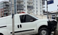 Aydın'da yağmur kaza getirdi
