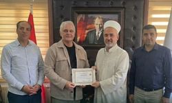 Alman vatandaşı Ingwar Kuşadası'nda Müslüman oldu