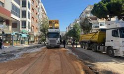 Aydın Büyükşehir’in yol çalışmaları sürüyor
