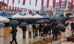Aydın’da yağmur altında 29 Ekim coşkusu