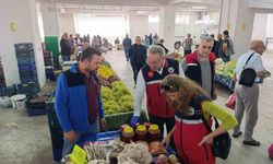 Buharkent’te pazar tezgahları denetlendi