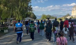Dünya Yürüyüş gününde Antik kentte yürüyüş düzenlendi