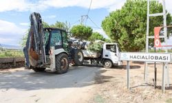 Hacıaliobası’nda yeşil alanlar yenilendi