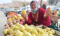 Karacasu'da elma yarışması düzenlendi: Başarının sırrını anlattı