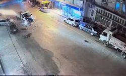 Karacasu'daki kaza anı saniye saniye güvenlik kamerasında