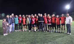 Kazanın ardından göreve dönen Arıcı’dan Koçarlı Belediyespor’a moral desteği