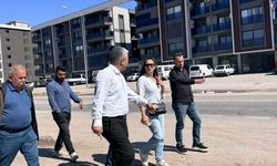 Koçarlı’da yol ve kaldırım projeleri için sahada inceleme