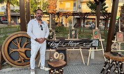 Aydınlı sanatçının ahşap tutkusu: Kursa gitmeden öğrendi, 580 eser üretti