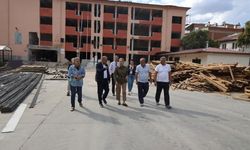 Nazilli’de iki okulda deprem güçlendirmesi sürüyor